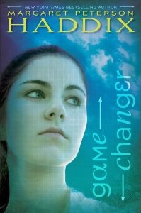Cover of "Game Changer," featuring a dark-haired girl looking to the right with a blue sky and a few clouds behind her