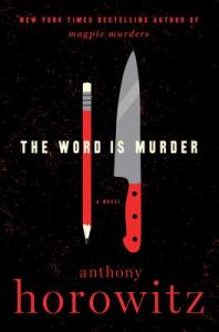 Cover of the book, featuring a red pencil and a chef's knife with a red handle on a plain black background.