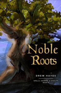 Cover of the book, featuring a large, twisted tree that appears to be glowing gently.