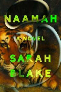 Cover of the book, featuring a resting tiger with distortion that looks like water droplets over the image.
