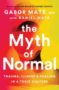 Cover of the book, featuring an abstract design that is yellow on one side and pink-red on the other, merging into orange where they meet.